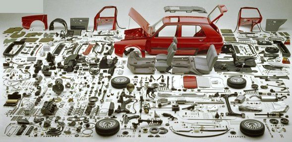 Example of car parts